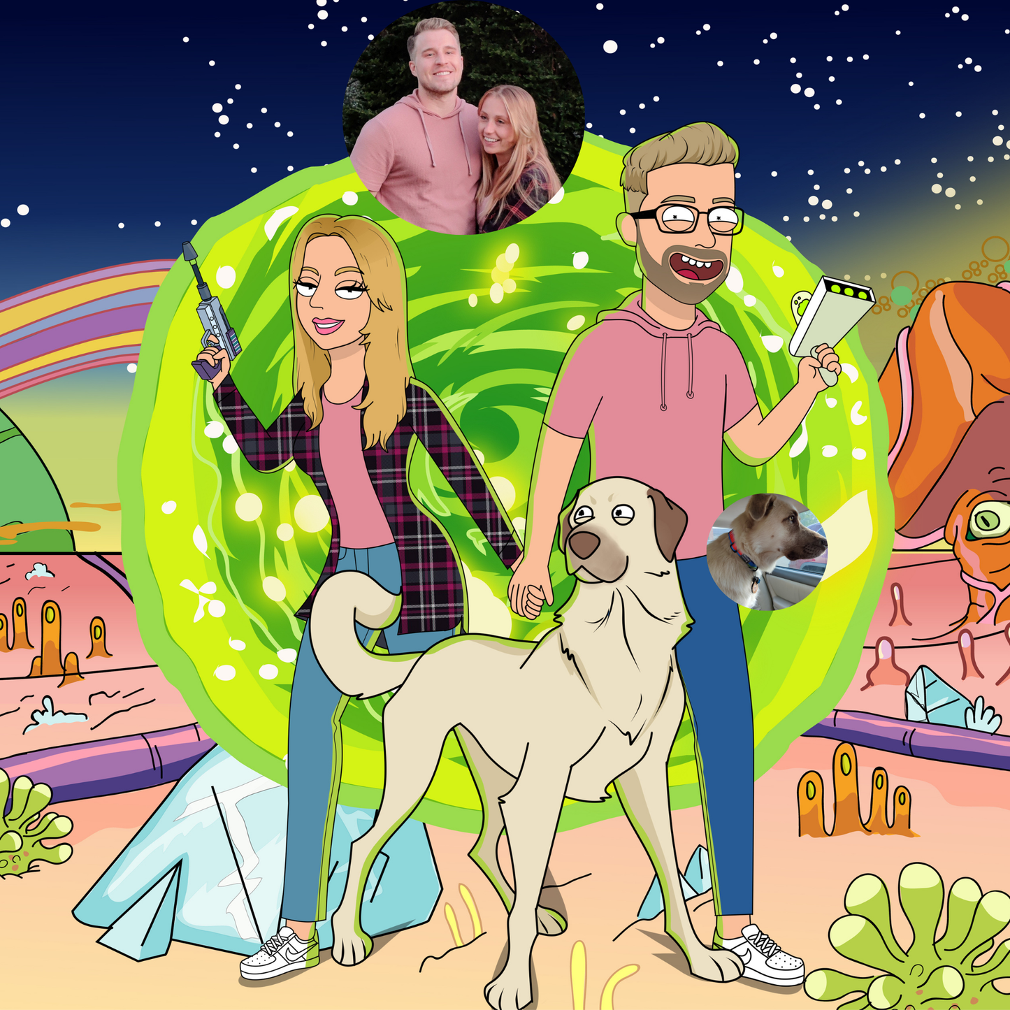 Custom Rickify Portrait