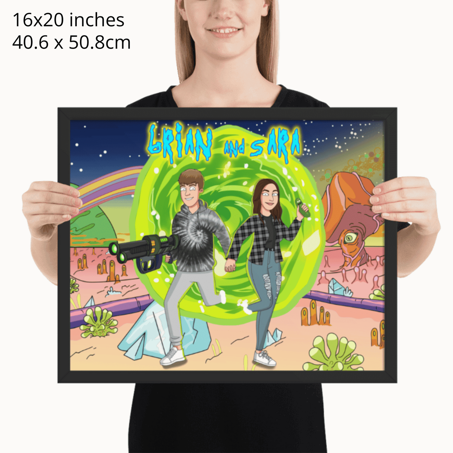 Black Framed Poster