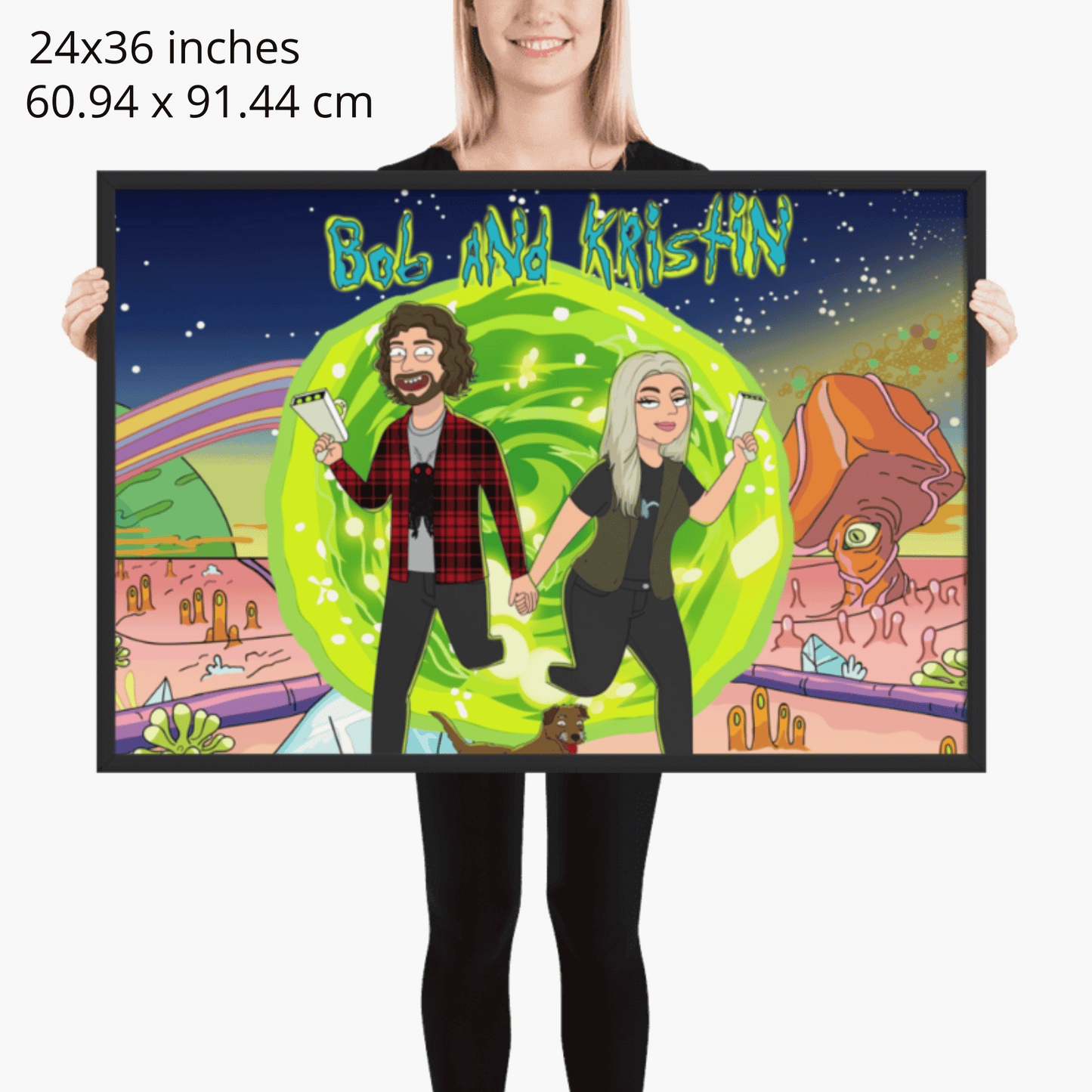 Black Framed Poster