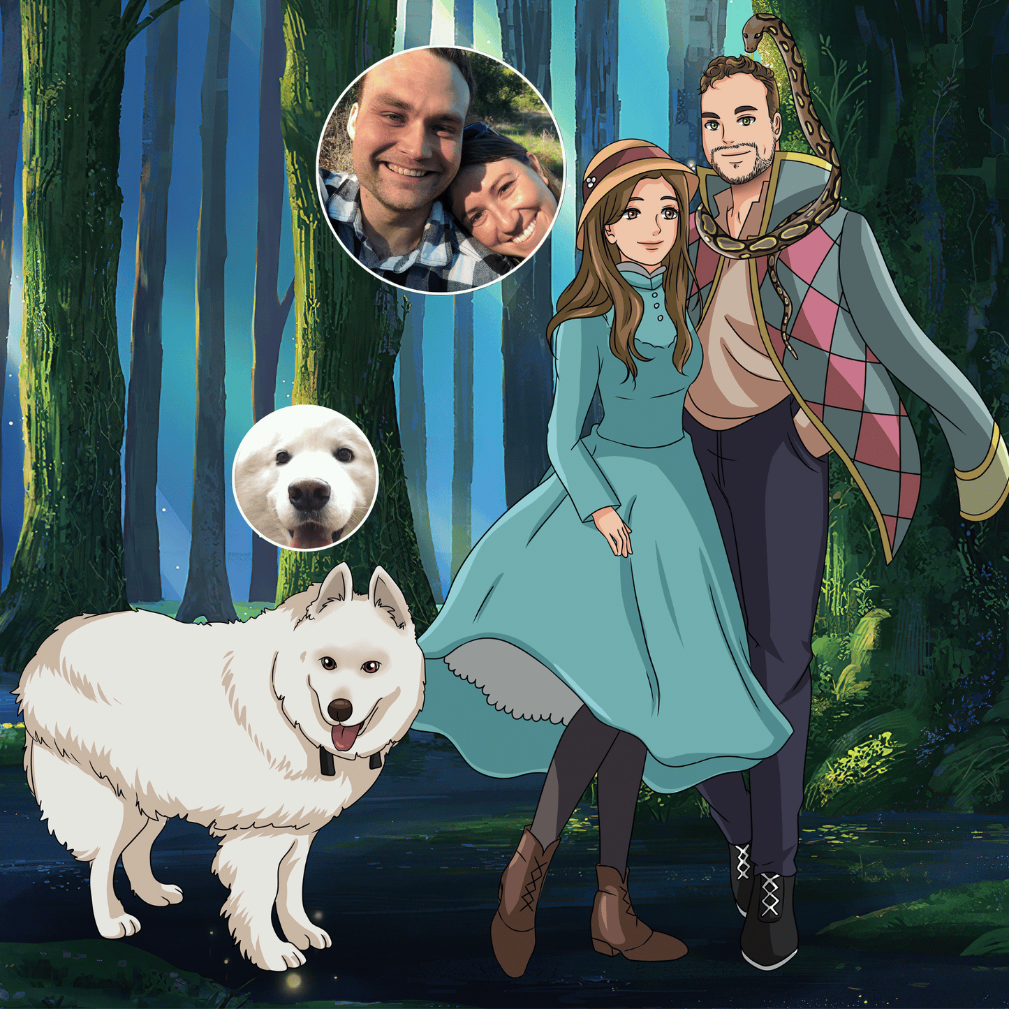Custom Anime Portrait