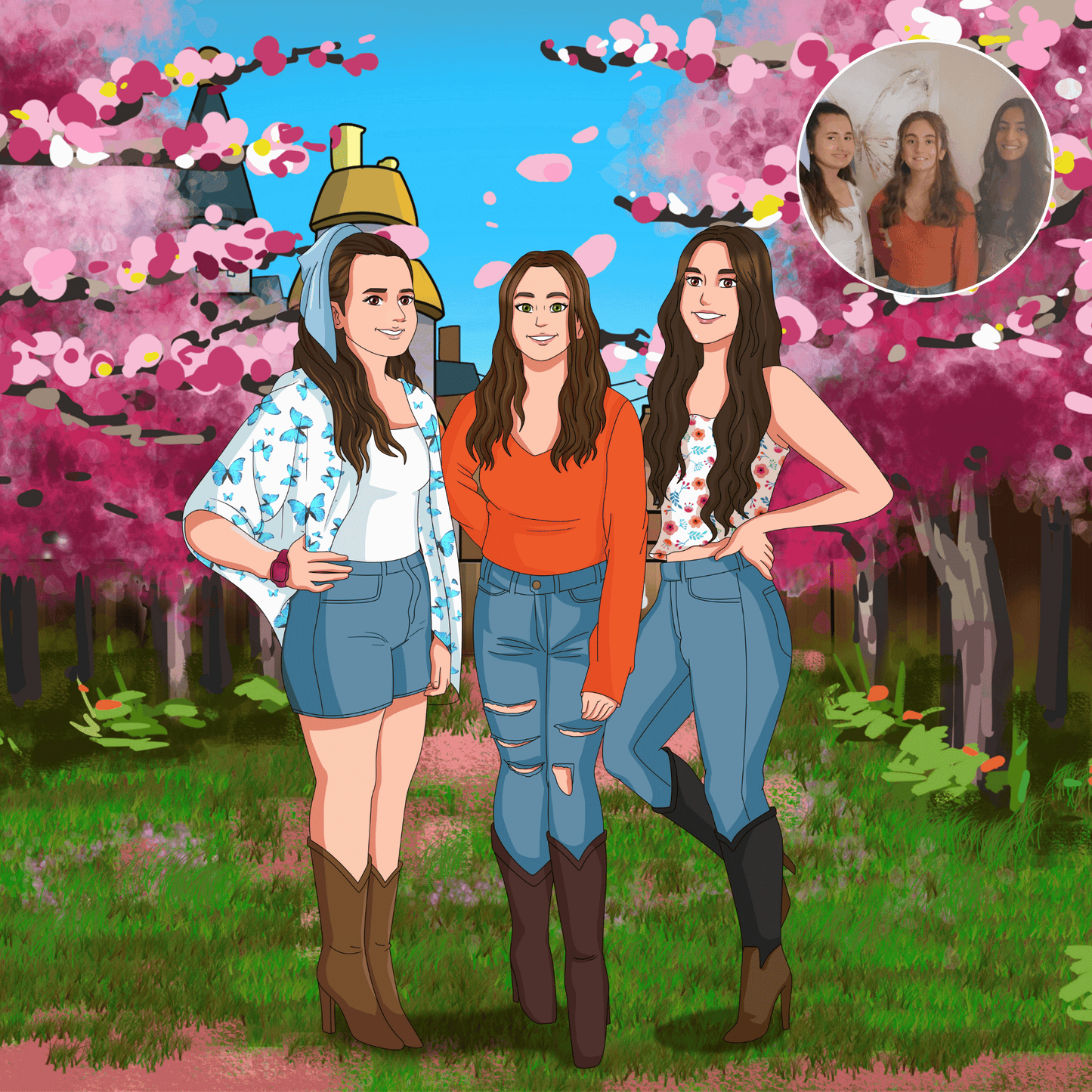 Custom Anime Portrait