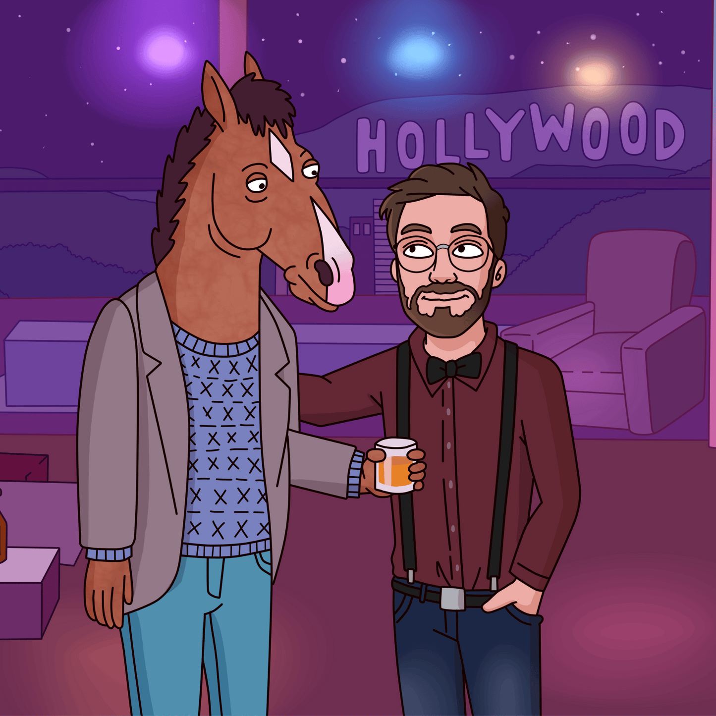 Custom Horseman Portrait