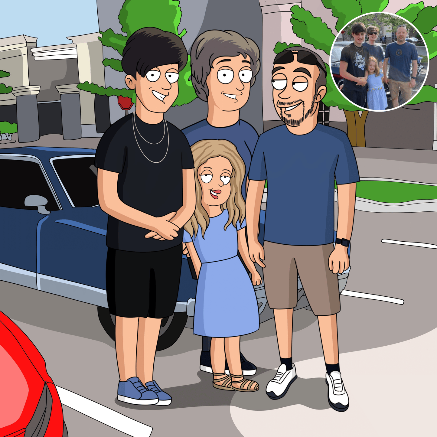 Custom Family Portrait