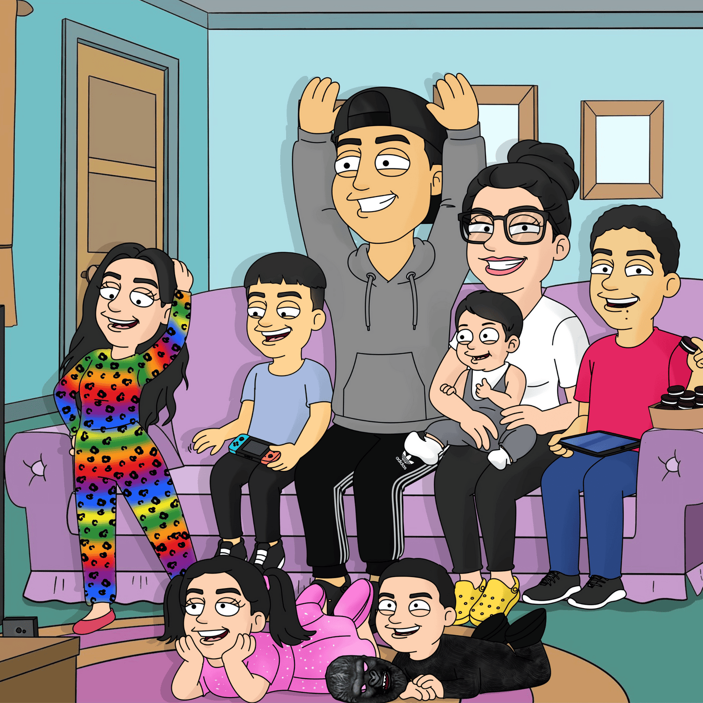 Custom Family Portrait