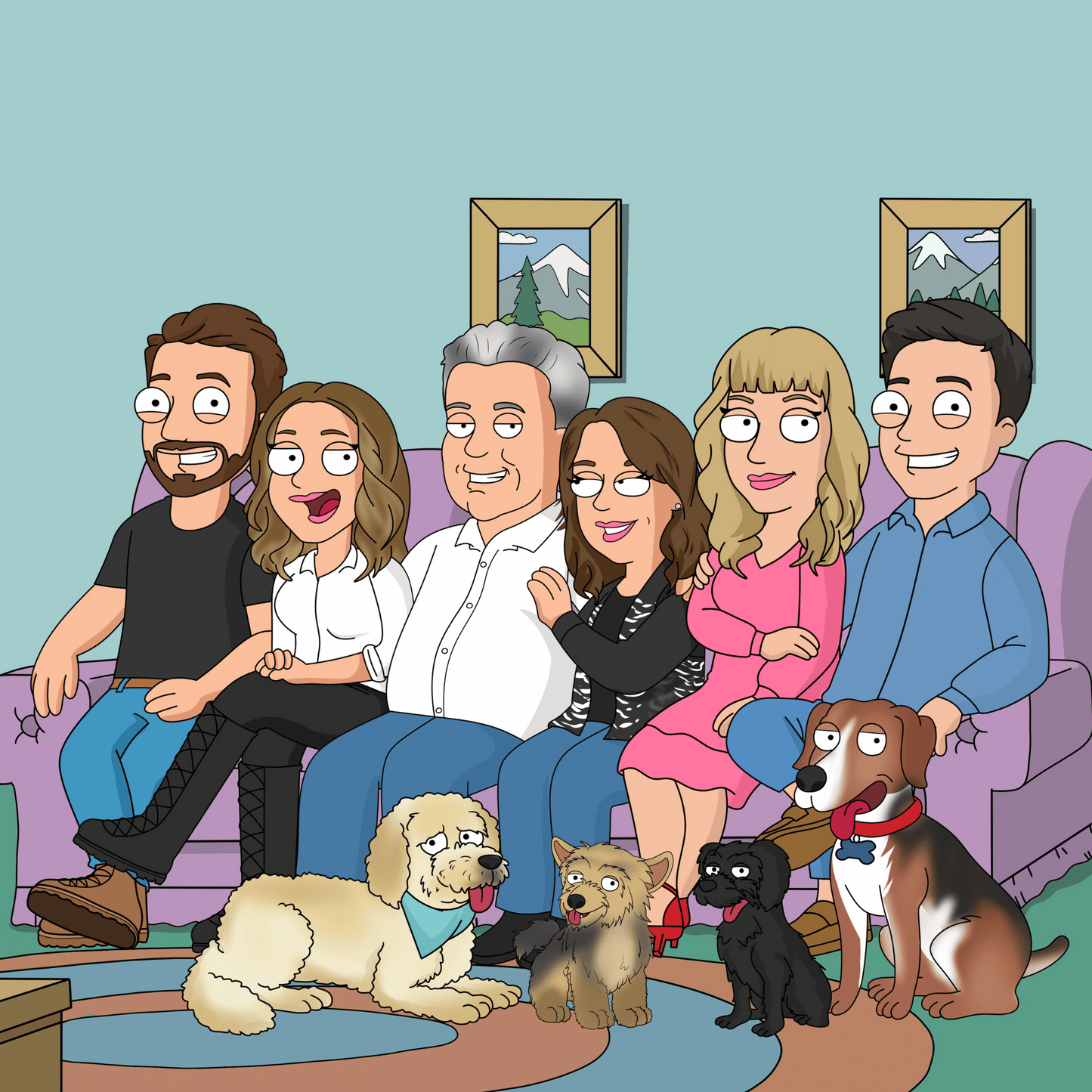 Custom Family Portrait