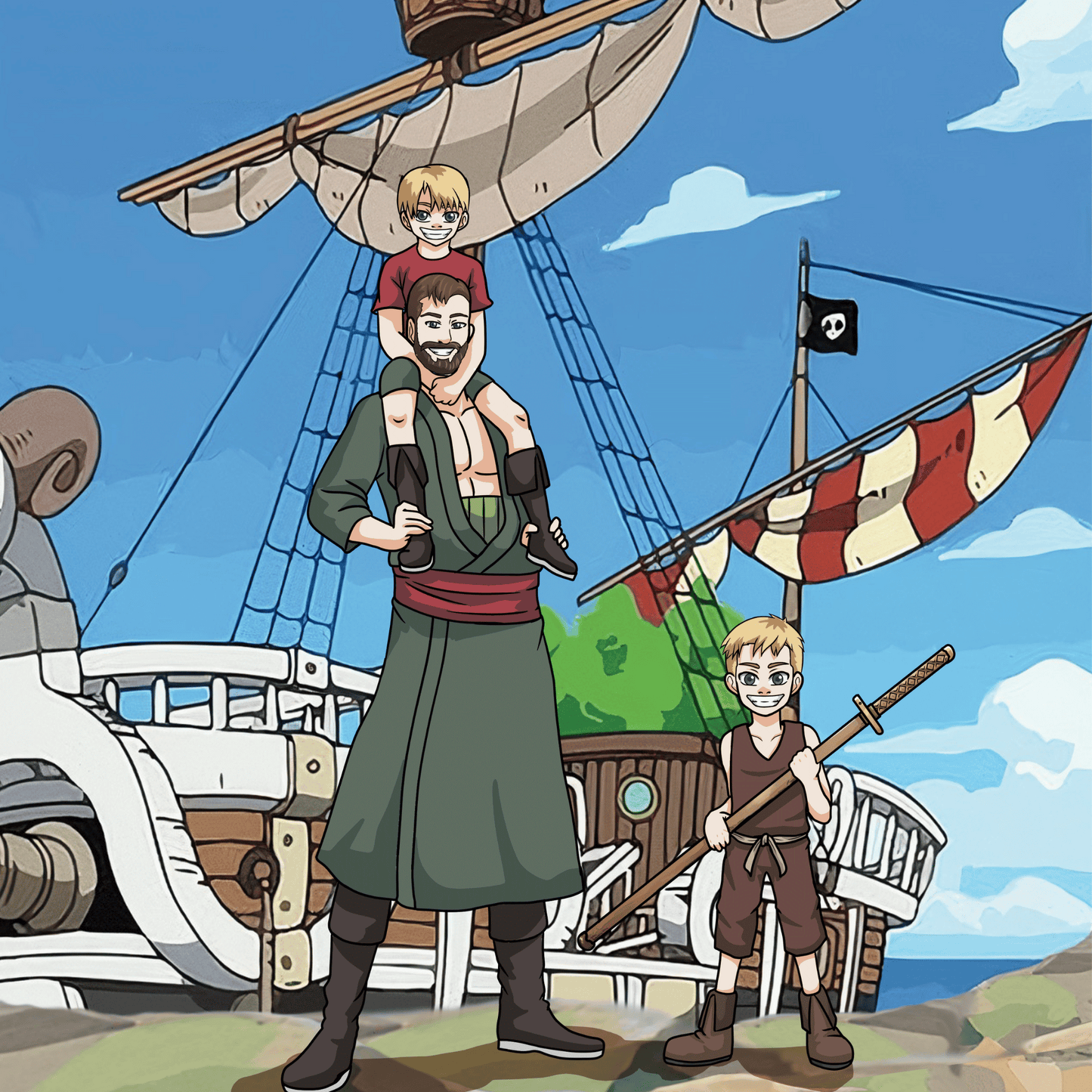 Custom Pirate Portrait