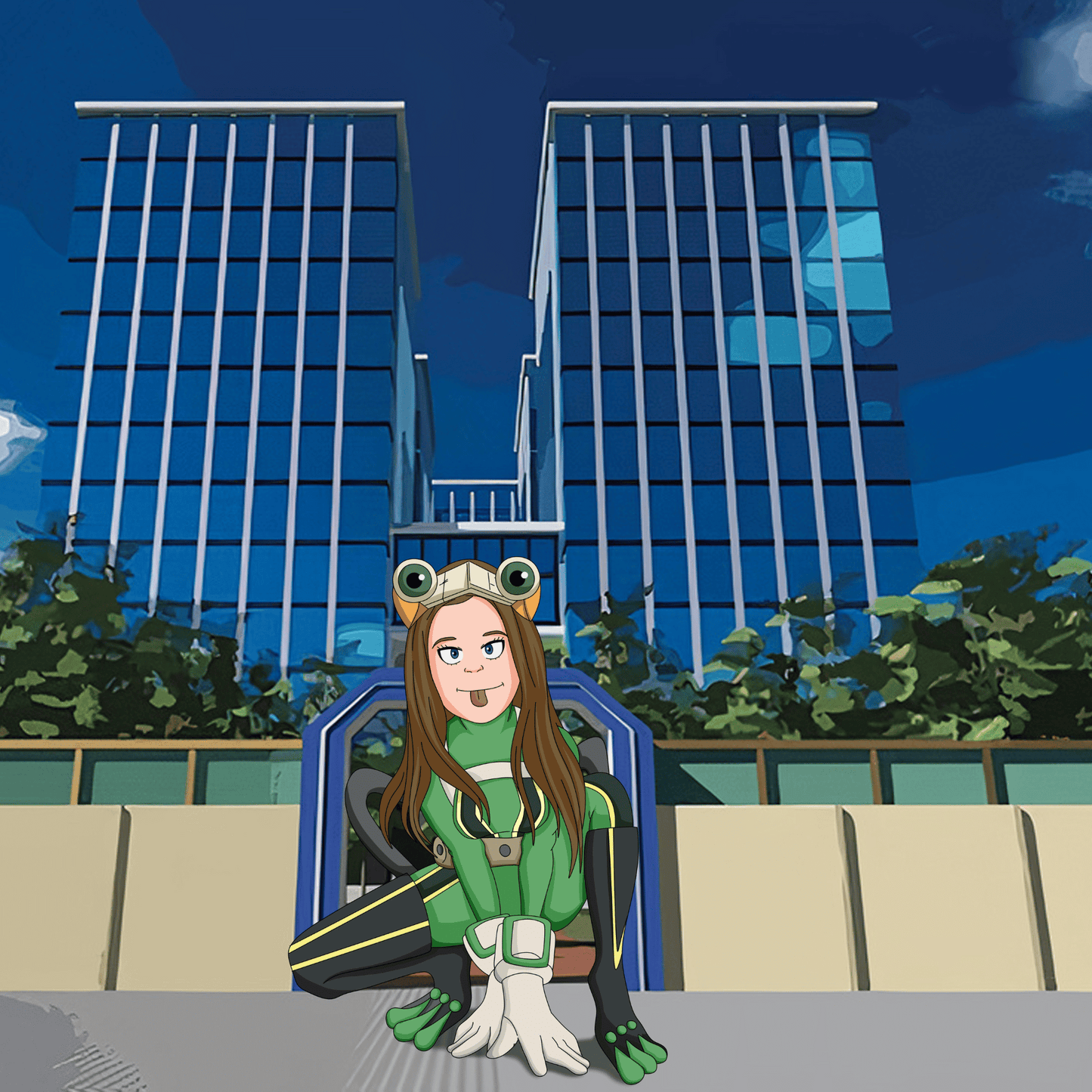 Custom Academia Portrait