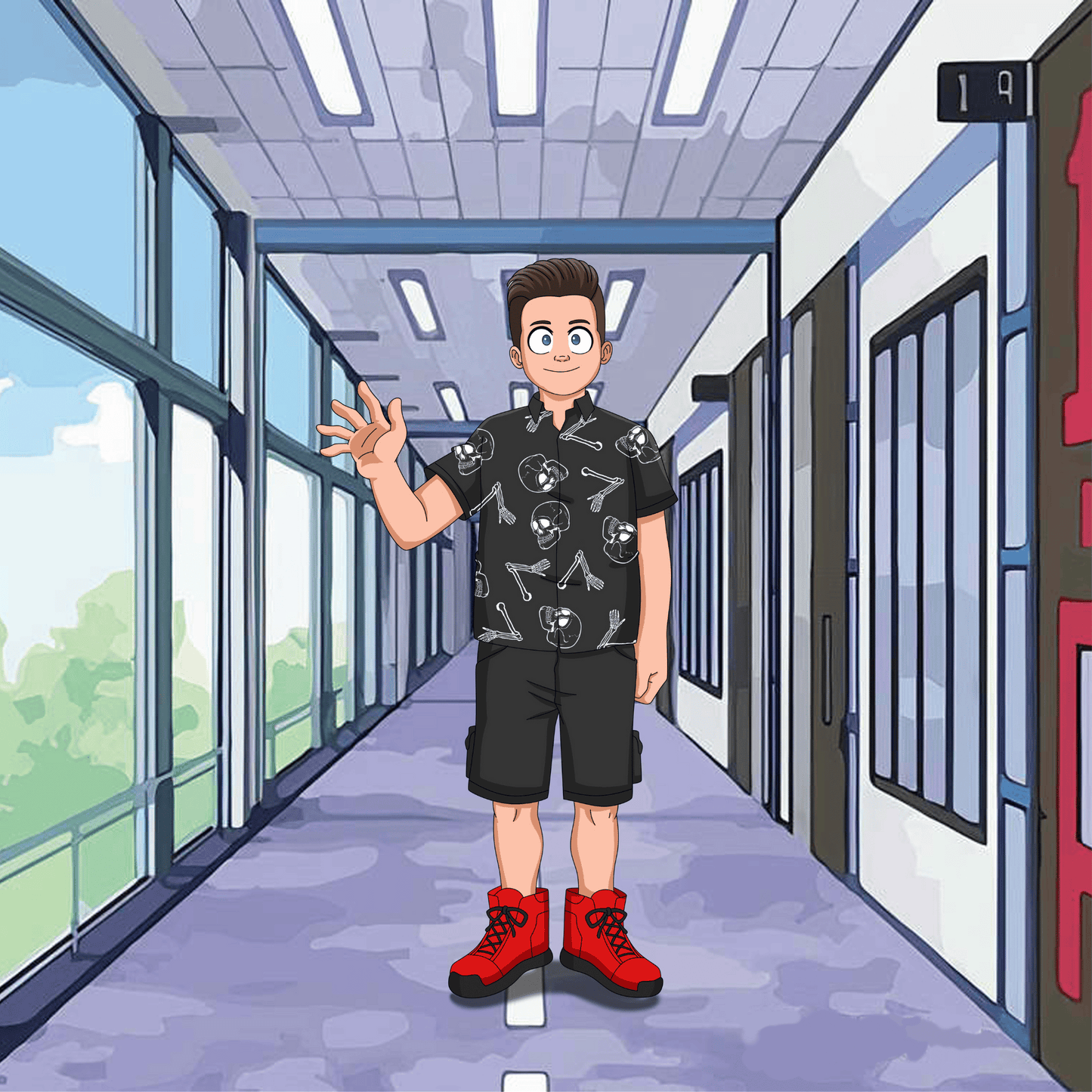 Custom Academia Portrait