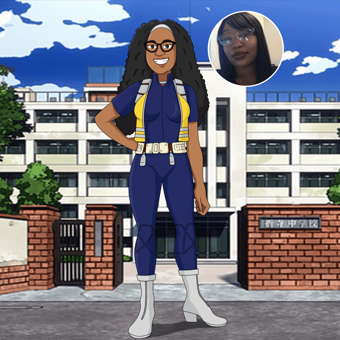 Custom Academia Portrait