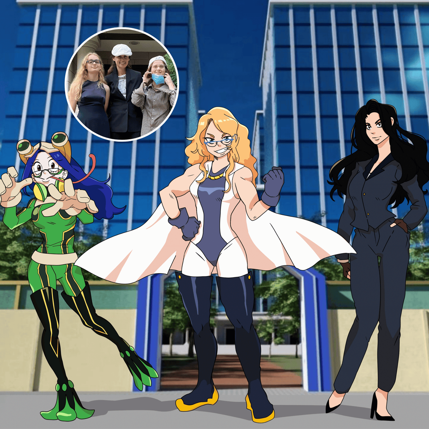 Custom Academia Portrait