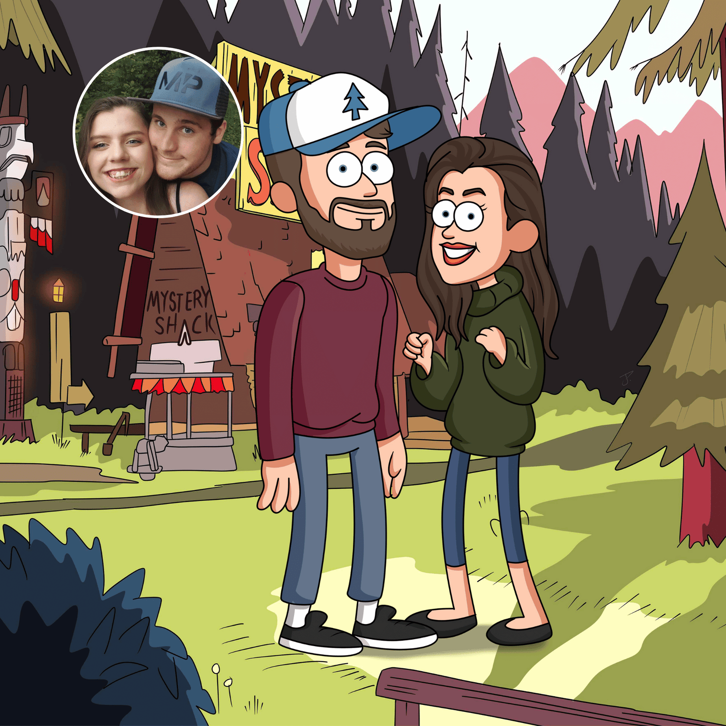 Custom Gravity Portrait