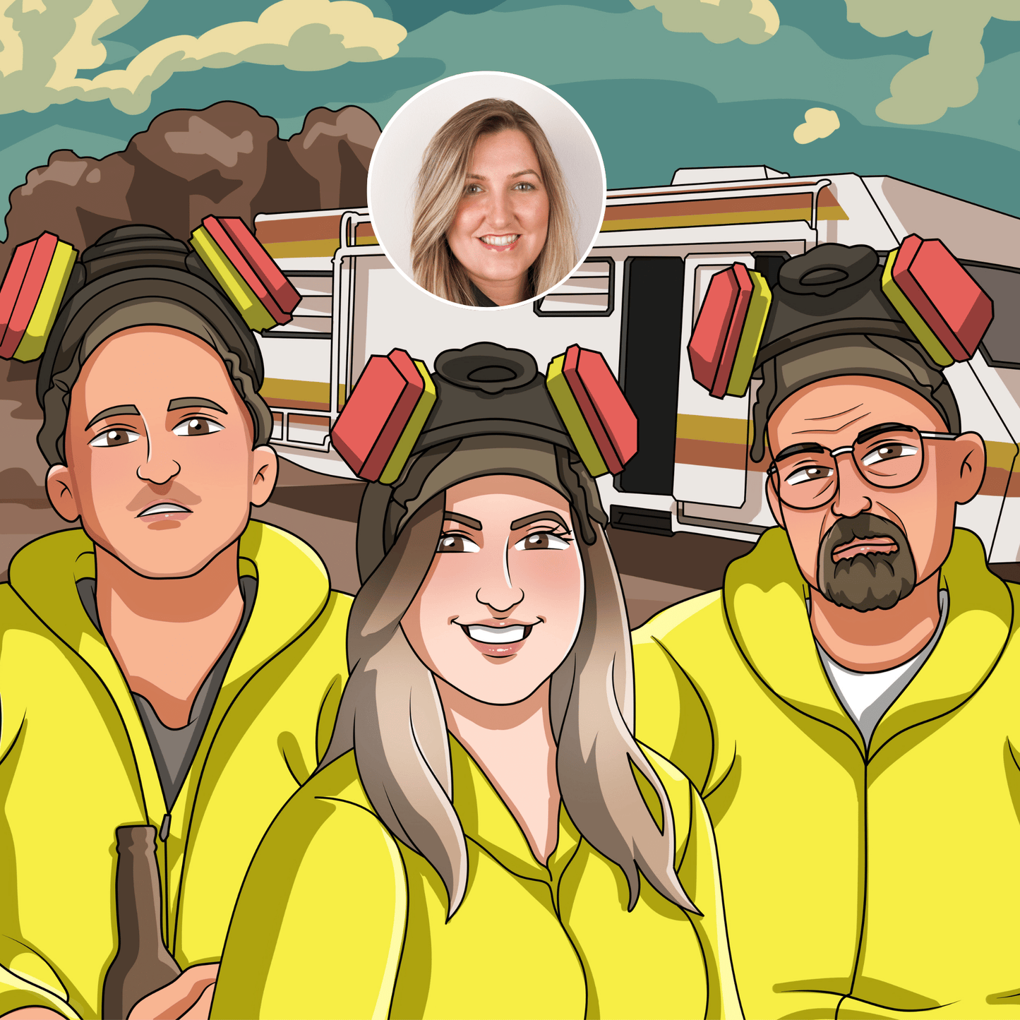 Custom Breaking Bad Portrait