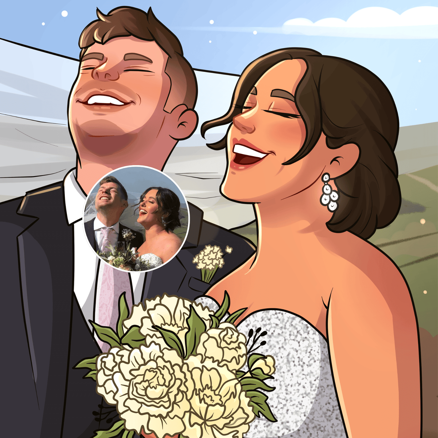 Custom Pixar Portrait
