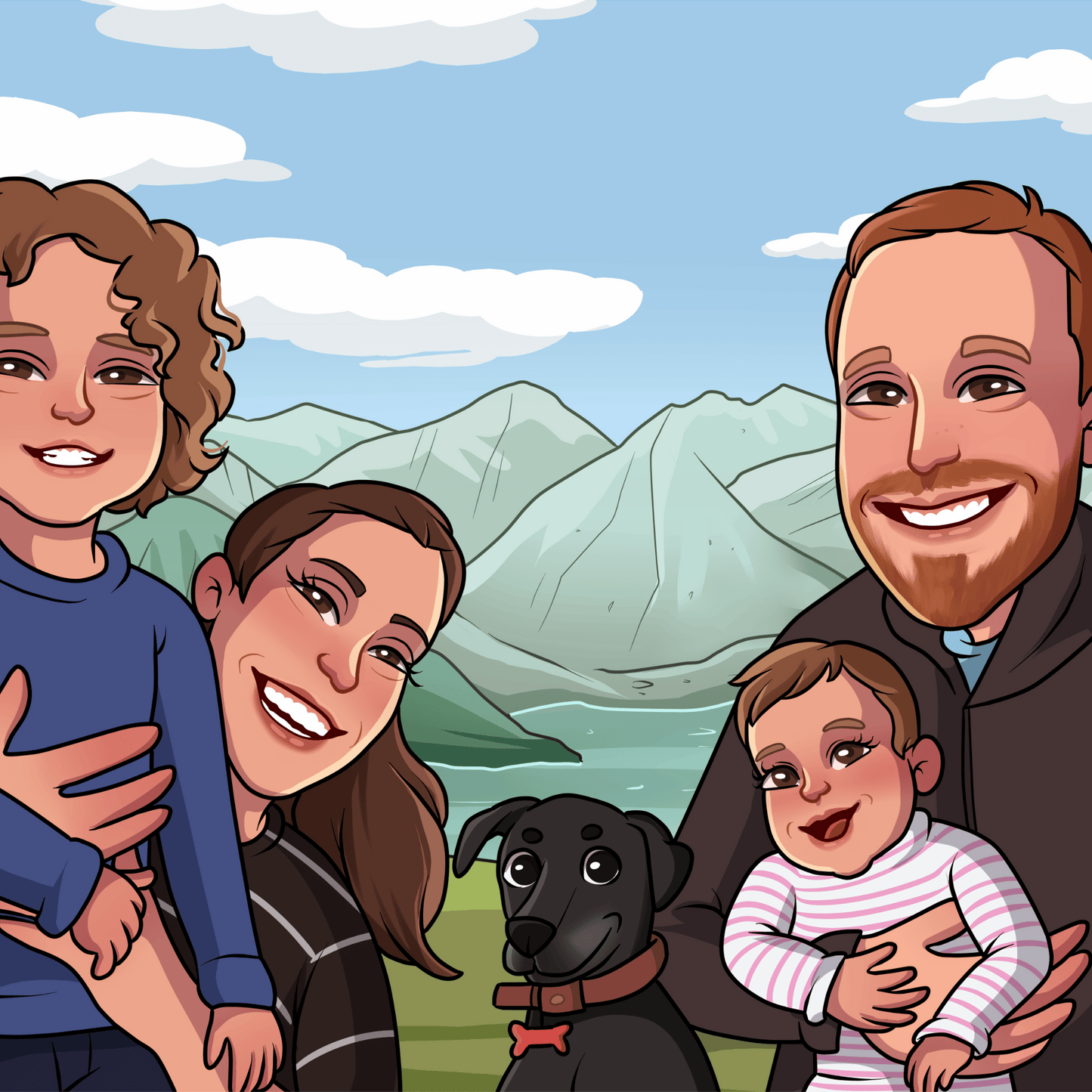 Custom Pixar Portrait