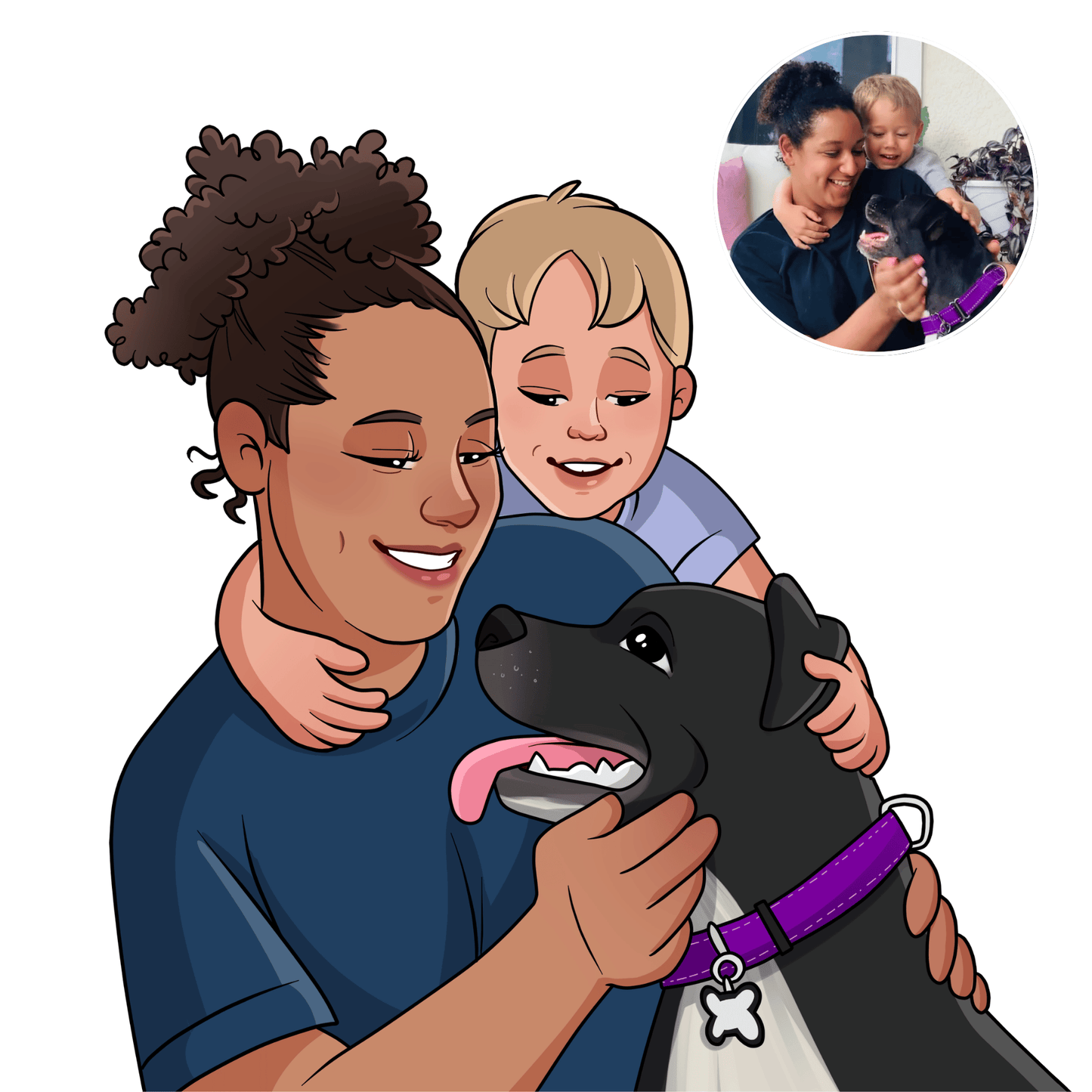Custom Pixar Portrait