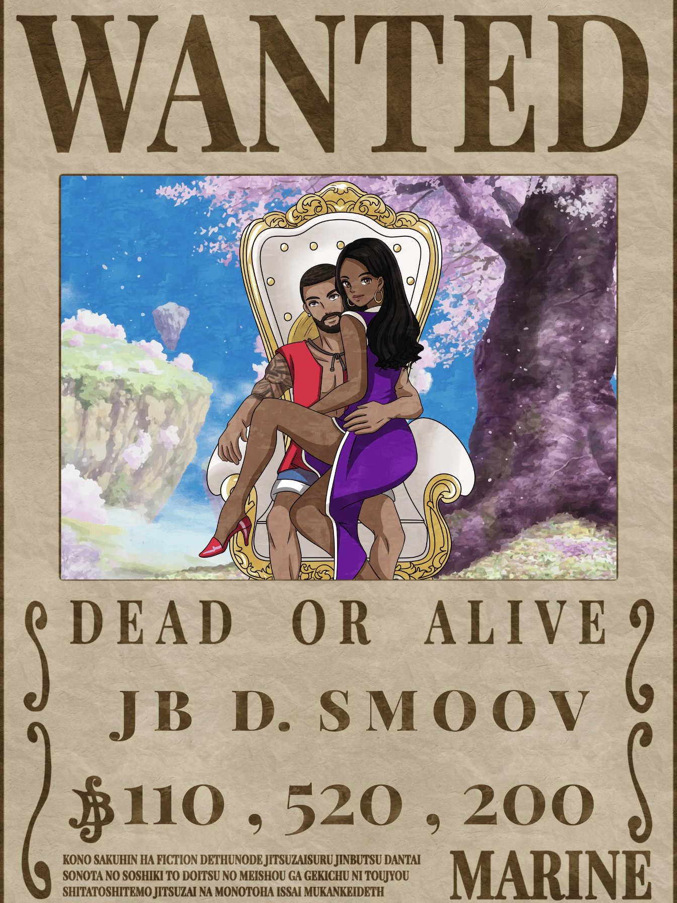 Custom Wanted Portrait