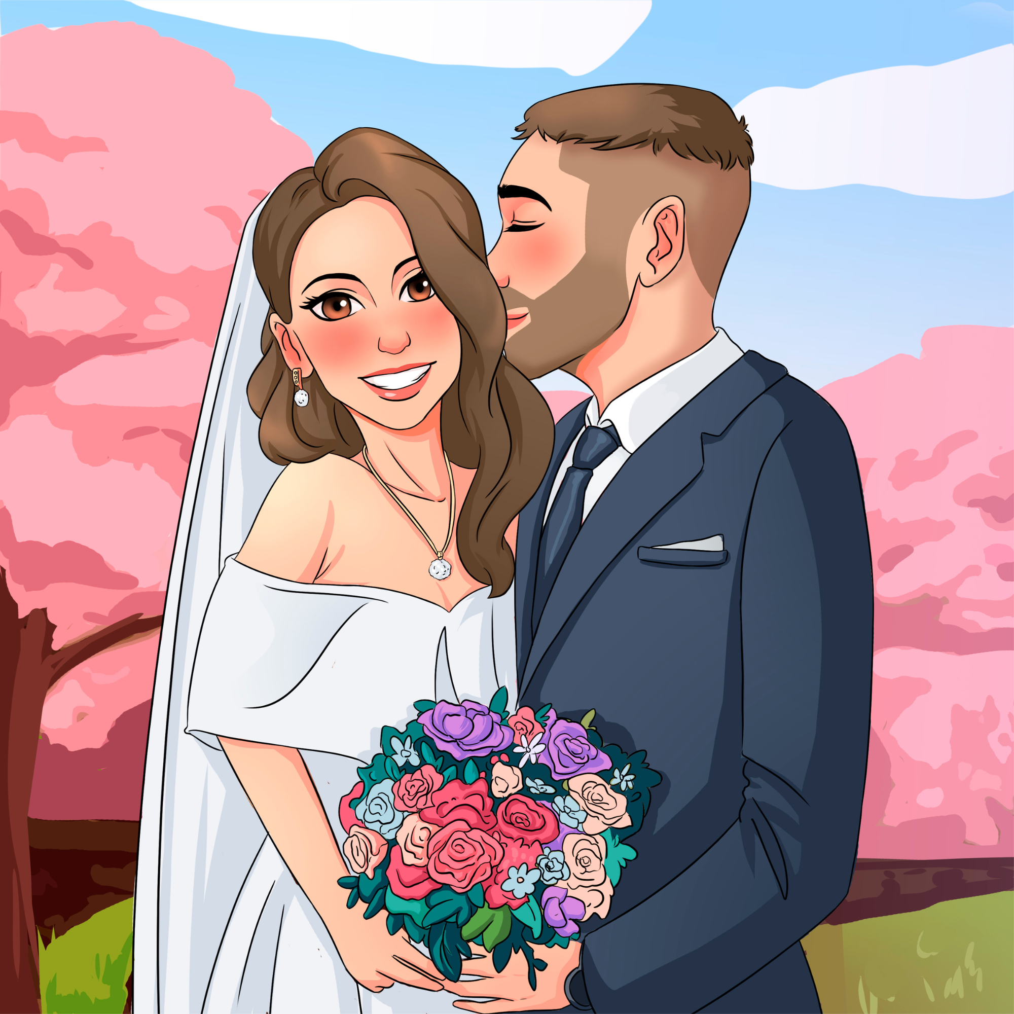 Custom Pixar Portrait