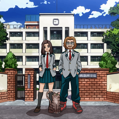 Custom Academia Portrait