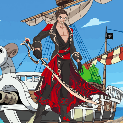 Custom Pirate Portrait