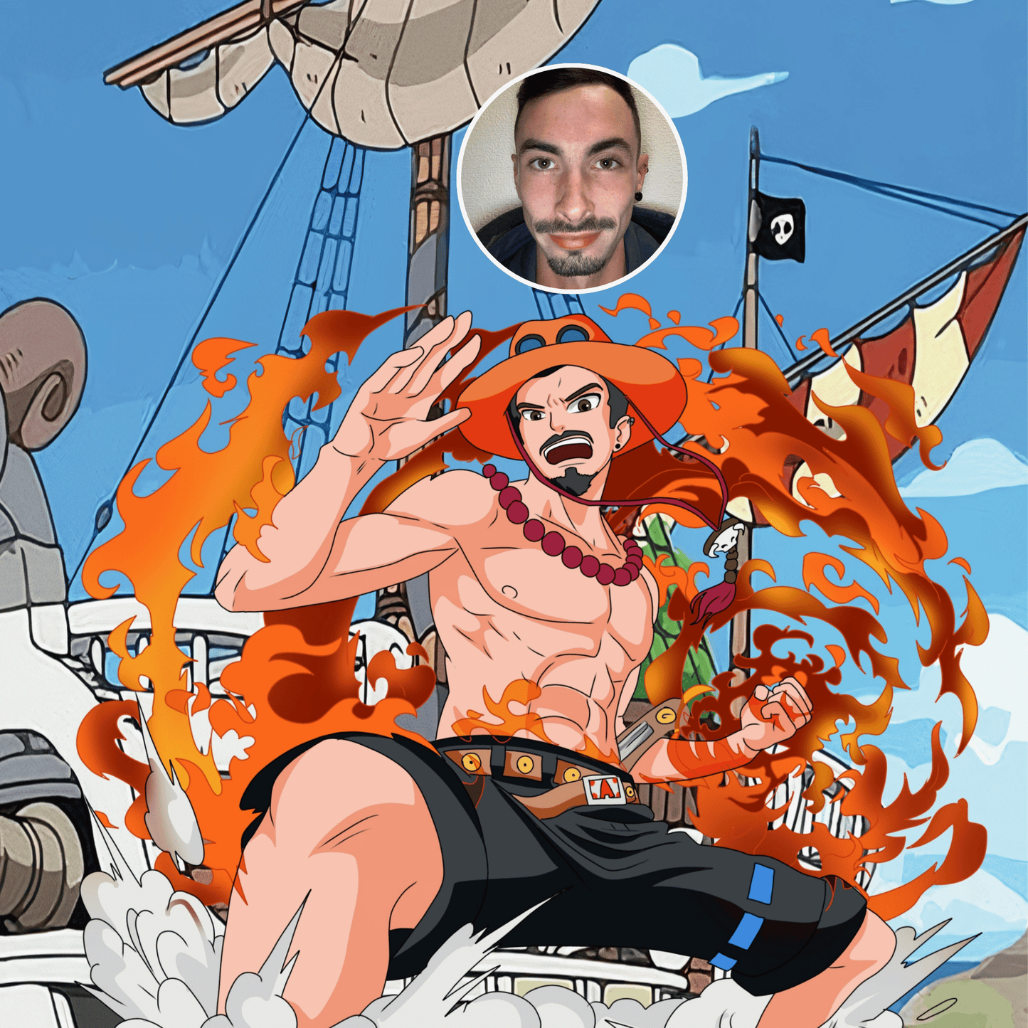 Custom Pirate Portrait
