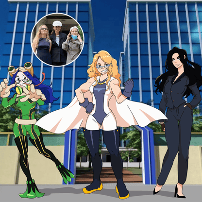 Custom Academia Portrait