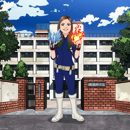 Custom Academia Portrait