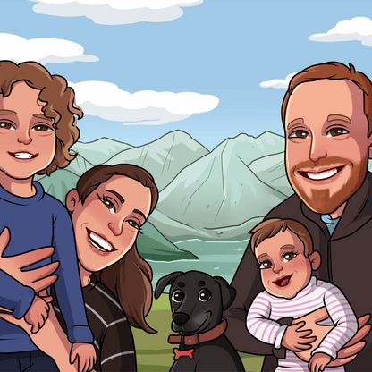 Custom Pixar Portrait