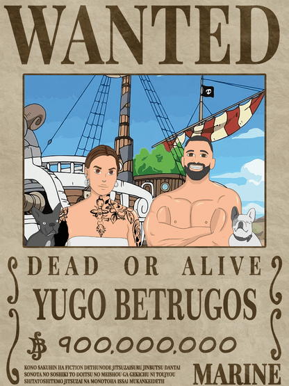 Custom Wanted Portrait